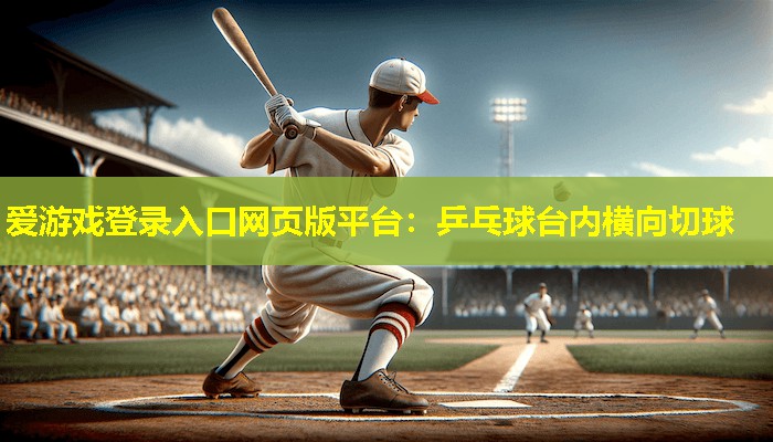 爱游戏登录入口网页版平台：乒乓球台内横向切球
