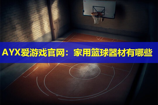 家用篮球器材有哪些