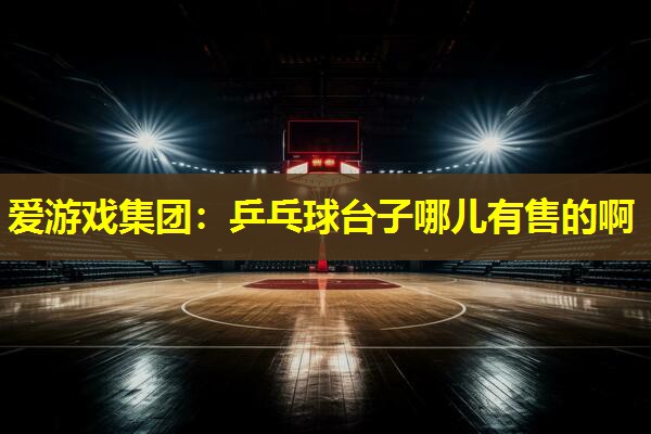 乒乓球台子哪儿有售的啊
