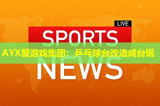 乒乓球台改造成台锯 乒乓球台改造成台锯