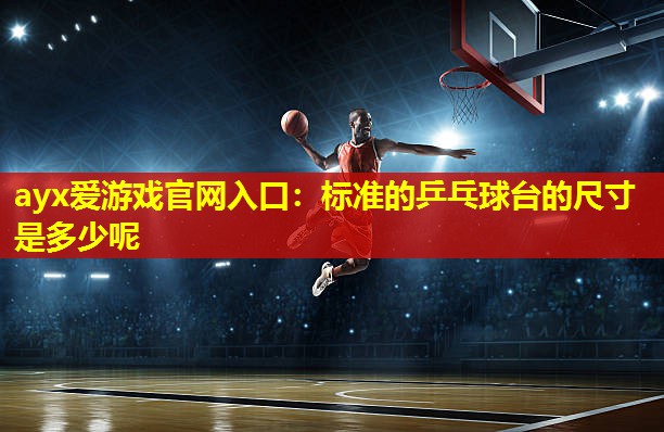 标准的乒乓球台的尺寸是多少呢 标准的乒乓球台的尺寸是多少呢